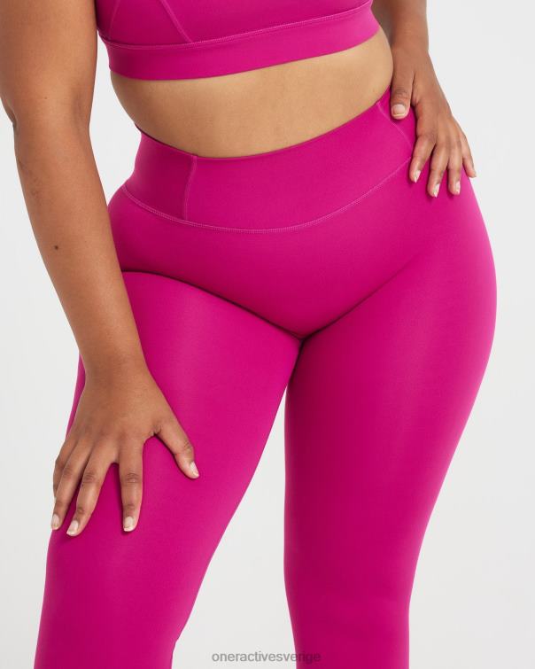 Kläder fuchsia 4B04611 tidlösa leggings Oner Active
