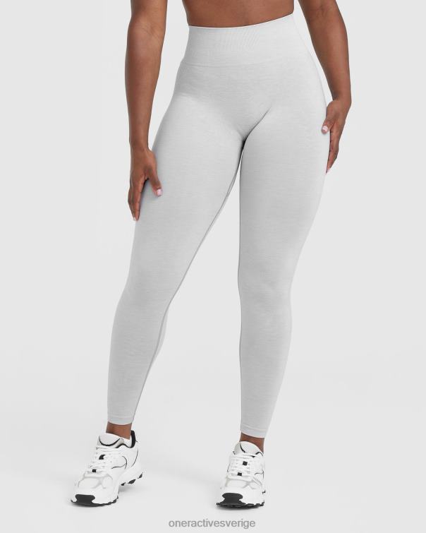 Kläder grå märgel 4B0464 lätta sömlösa leggings 1 Oner Active
