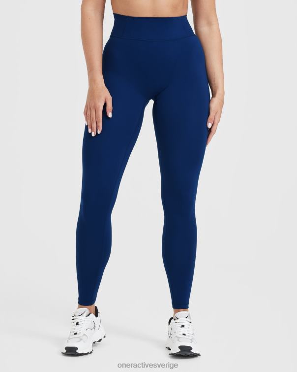 Kläder midnatt 4B04616 tidlösa leggings med hög midja Oner Active