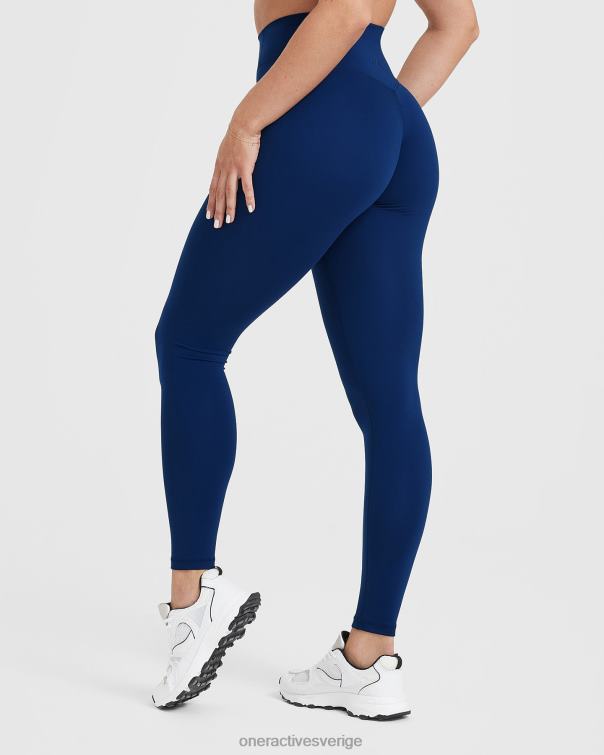 Kläder midnatt 4B04616 tidlösa leggings med hög midja Oner Active