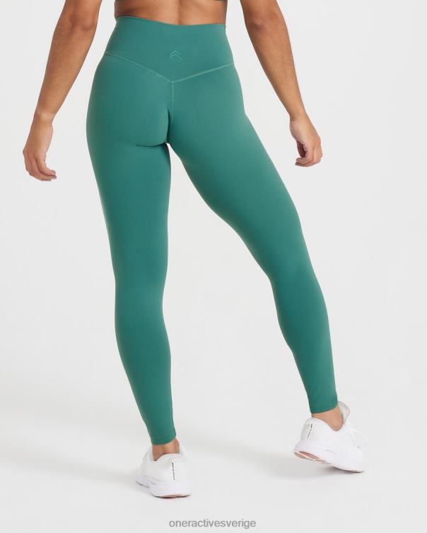 Kläder mineralgrönt 4B04620 tidlösa leggings Oner Active