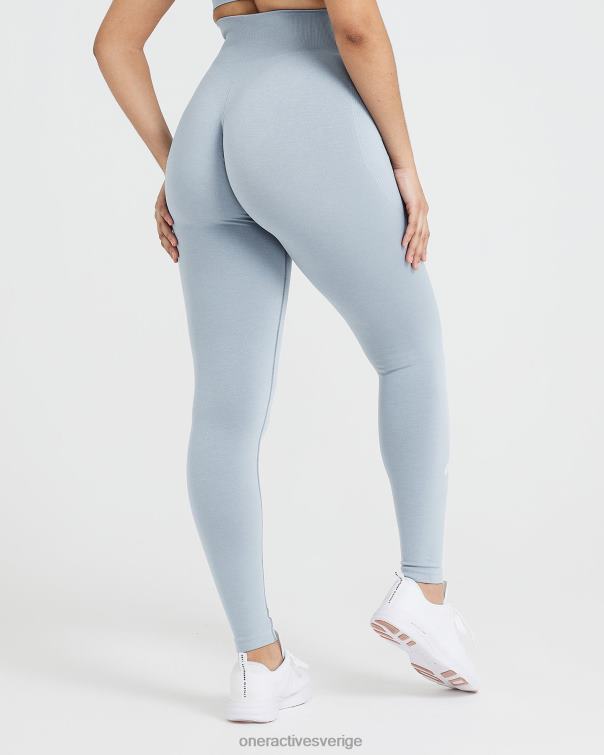 Kläder rök grå märgel 4B04635 klassiska sömlösa 2.0 leggings Oner Active