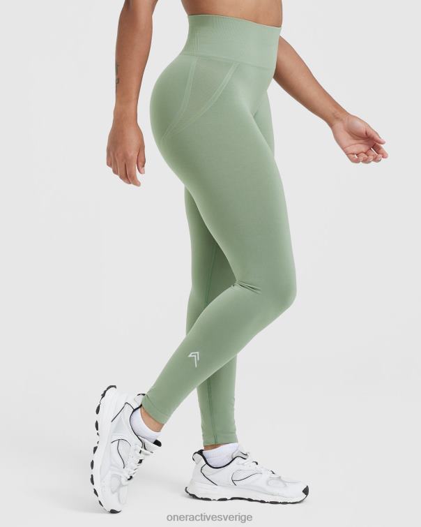 Kläder salvia 4B04613 lätta sömlösa leggings 1 Oner Active