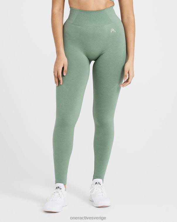 Kläder salvia märgel 4B04638 klassiska sömlösa 2.0 leggings Oner Active