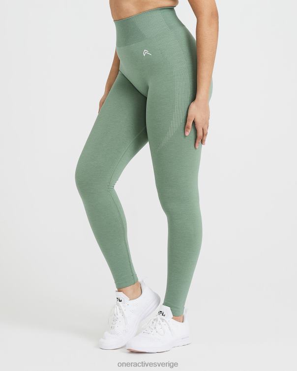 Kläder salvia märgel 4B04638 klassiska sömlösa 2.0 leggings Oner Active