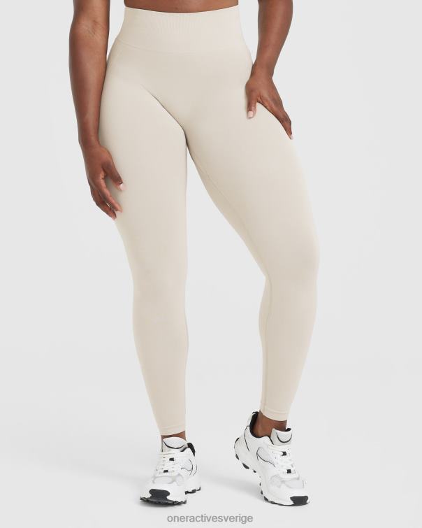 Kläder sand 4B0462 lätta sömlösa leggings 1 Oner Active