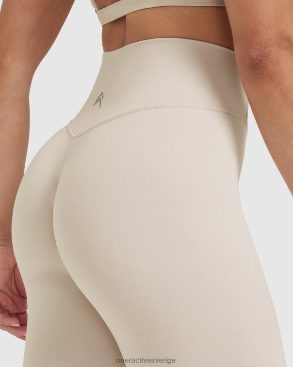 Kläder sand 4B04639 tidlösa leggings med hög midja Oner Active