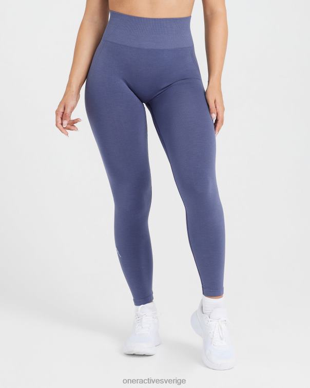 Kläder skifferblå 4B04615 lätta sömlösa leggings 2 Oner Active
