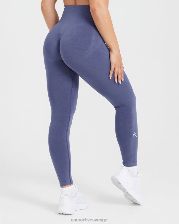 Kläder skifferblå 4B04615 lätta sömlösa leggings 2 Oner Active