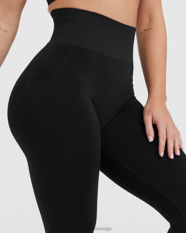 Kläder svart 4B0467 lätta sömlösa leggings 1 Oner Active