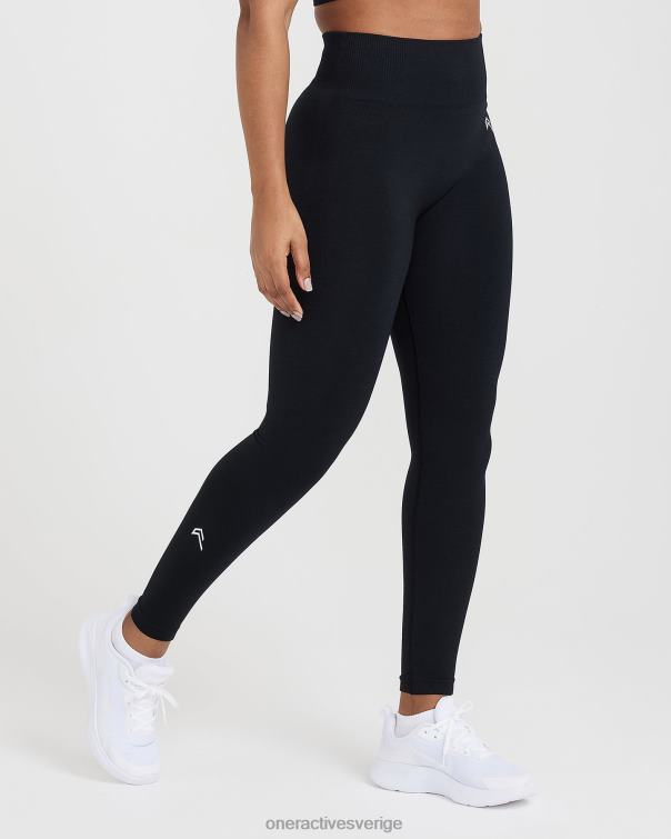 Kläder svart märgel 4B04658 klassiska sömlösa 2.0 leggings Oner Active