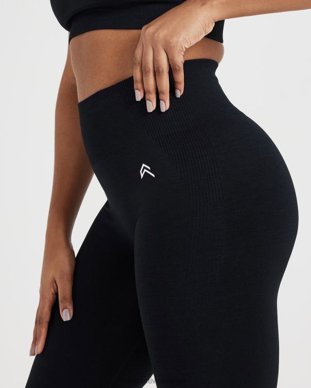 Kläder svart märgel 4B04658 klassiska sömlösa 2.0 leggings Oner Active