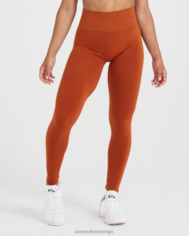 Kläder varm koppar 4B04656 enkel sömlös leggings 3 Oner Active