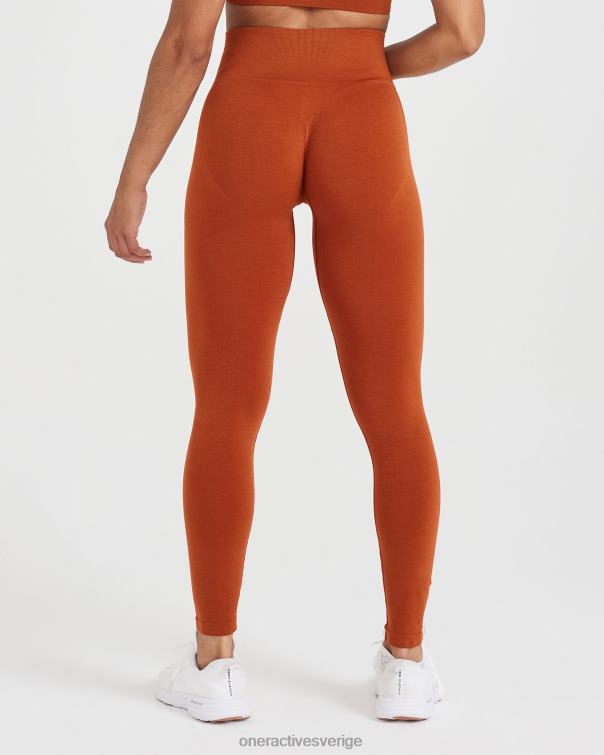 Kläder varm koppar 4B04656 enkel sömlös leggings 3 Oner Active