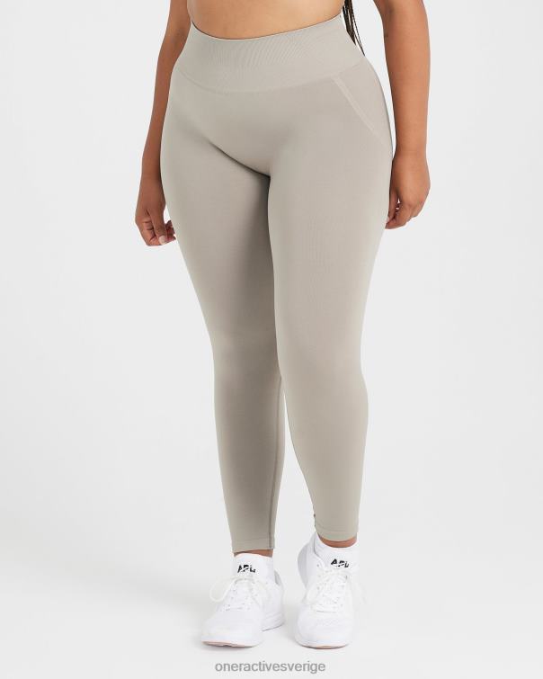 Kläder varm sand 4B04655 enkel sömlös leggings 3 Oner Active