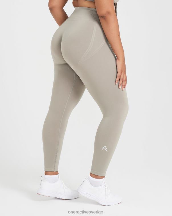 Kläder varm sand 4B04655 enkel sömlös leggings 3 Oner Active