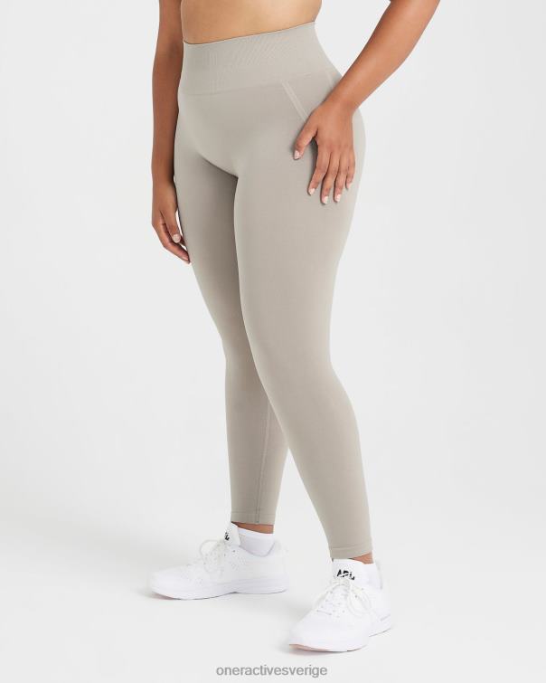 Kläder varm sand 4B04655 enkel sömlös leggings 3 Oner Active