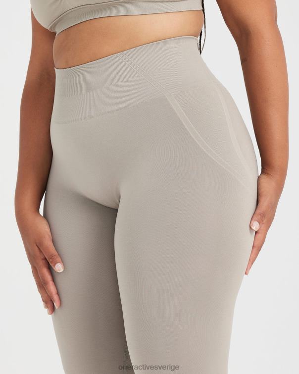 Kläder varm sand 4B04655 enkel sömlös leggings 3 Oner Active