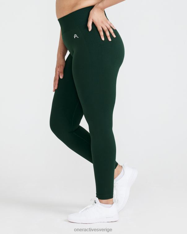 Kläder vintergrön märgel 4B04650 klassiska sömlösa 2.0 leggings Oner Active