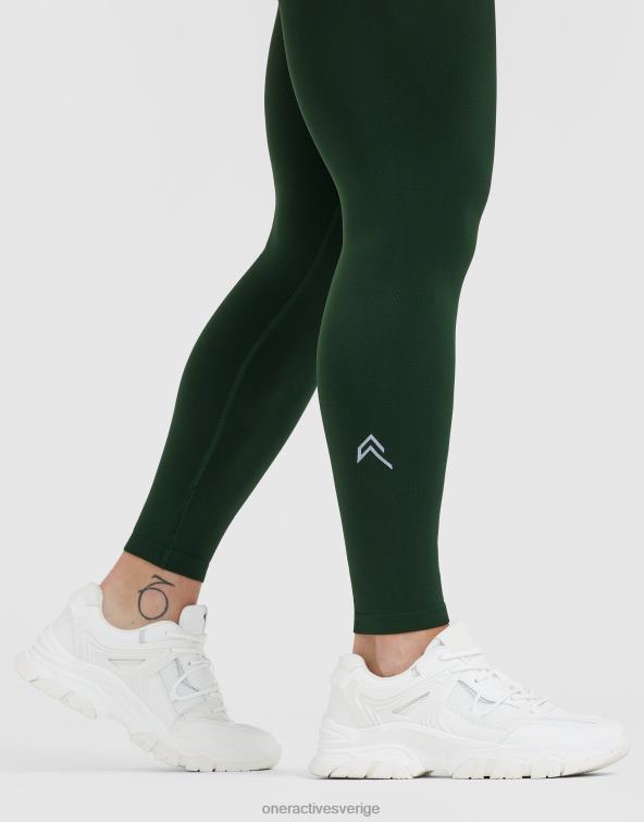 Kläder vintergröna 4B04610 lätta sömlösa leggings 1 Oner Active