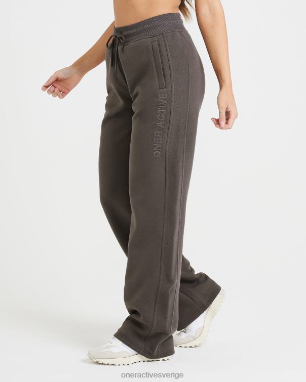 Kläder djup taupe 4B04688 klassisk lounge jogger med raka ben Oner Active