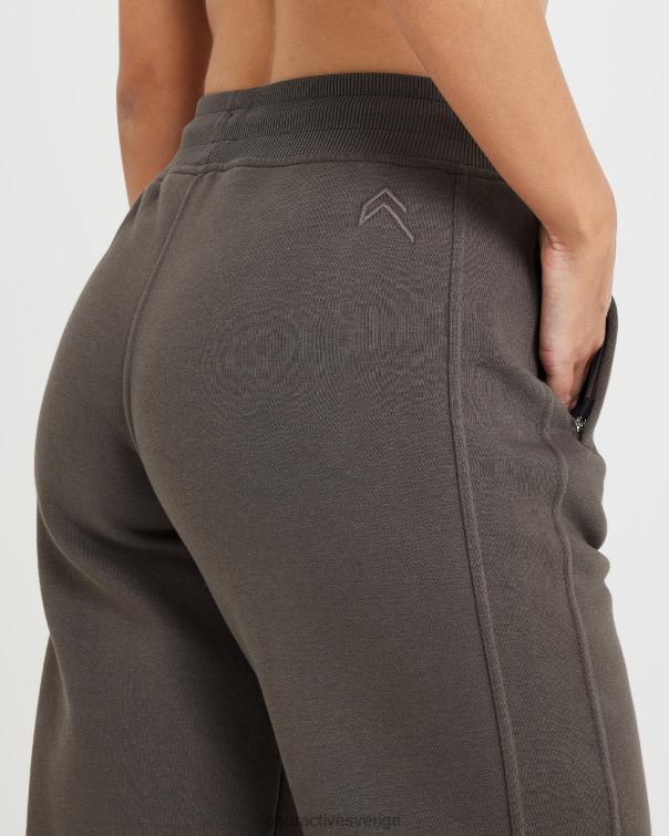 Kläder djup taupe 4B04688 klassisk lounge jogger med raka ben Oner Active