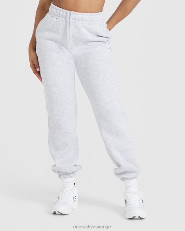 Kläder ljusgrå märgel 4B04666 varsity oversized jogger hela dagen Oner Active