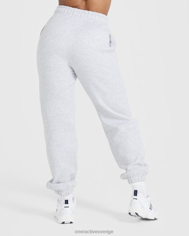 Kläder ljusgrå märgel 4B04666 varsity oversized jogger hela dagen Oner Active