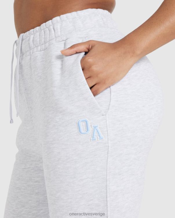 Kläder ljusgrå märgel 4B04666 varsity oversized jogger hela dagen Oner Active