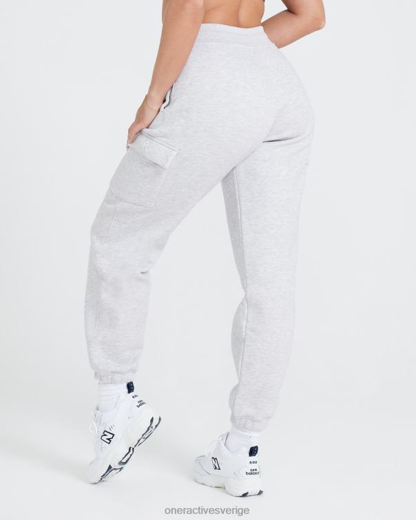 Kläder ljusgrå märgel 4B04678 lastjogger hela dagen Oner Active