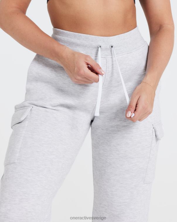 Kläder ljusgrå märgel 4B04678 lastjogger hela dagen Oner Active