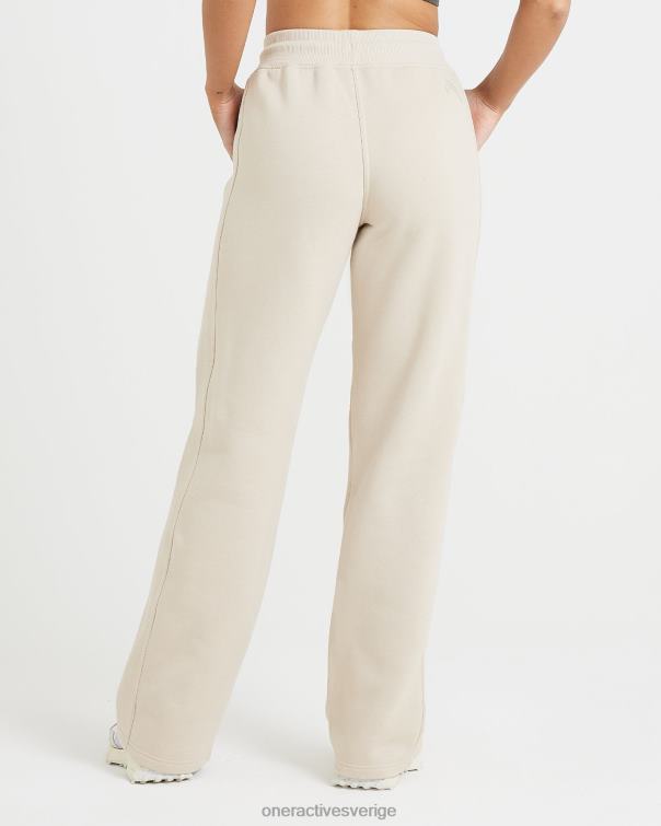 Kläder sand 4B04675 klassisk lounge jogger med raka ben Oner Active