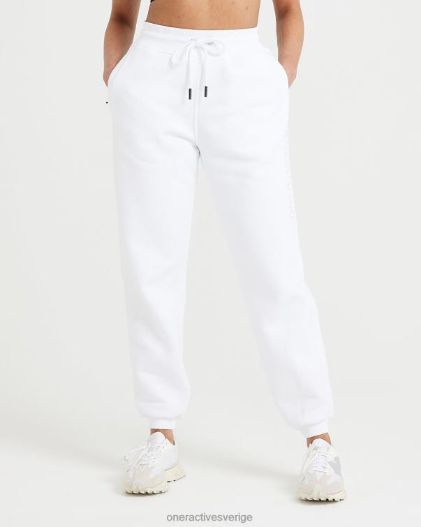 Kläder vit 4B04673 klassisk loungejogger Oner Active
