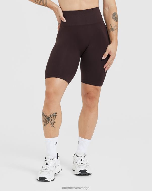 Kläder 70% kakao 4B046284 smidiga sömlösa cykelshorts 2 Oner Active