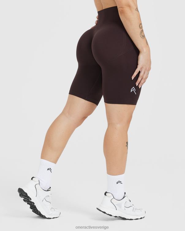 Kläder 70% kakao 4B046284 smidiga sömlösa cykelshorts 2 Oner Active