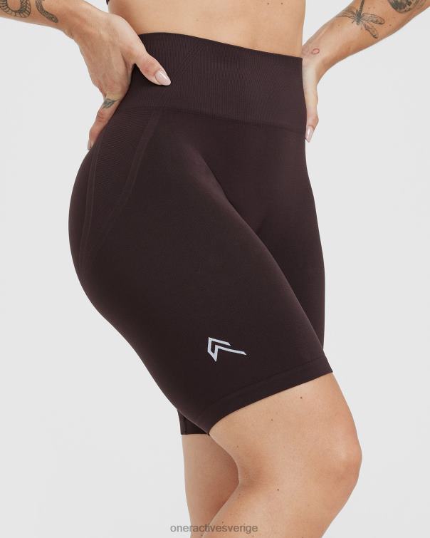 Kläder 70% kakao 4B046284 smidiga sömlösa cykelshorts 2 Oner Active