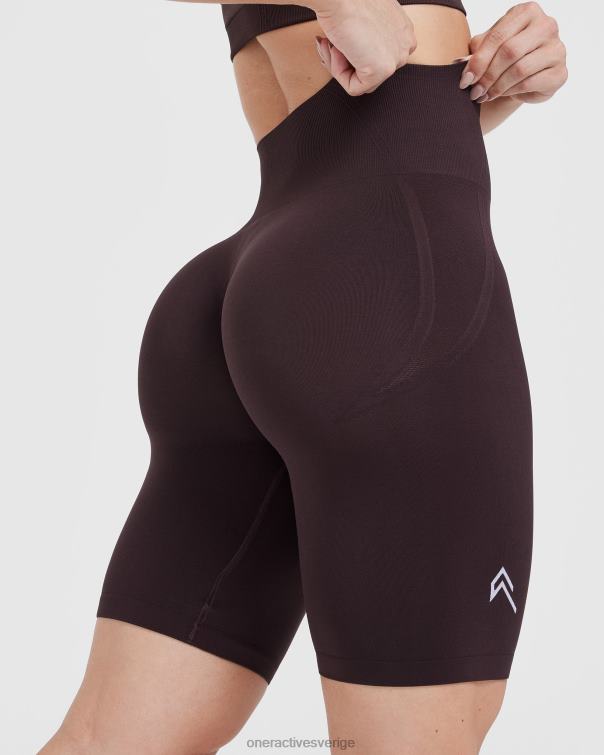 Kläder 70% kakao 4B046284 smidiga sömlösa cykelshorts 2 Oner Active