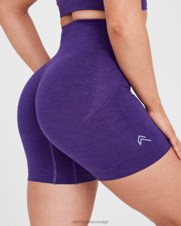 Kläder ametist 4B046341 smidiga sömlösa shorts 3 Oner Active