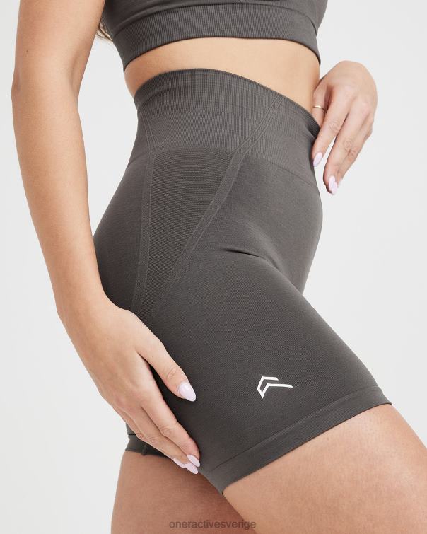 Kläder djup taupe 4B046301 smidiga sömlösa shorts 2 Oner Active
