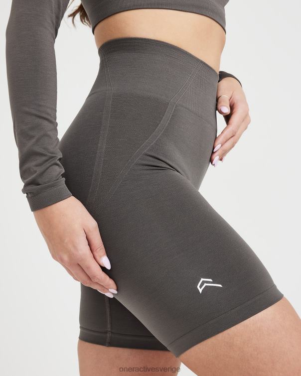 Kläder djup taupe 4B046333 smidiga sömlösa cykelshorts 3 Oner Active