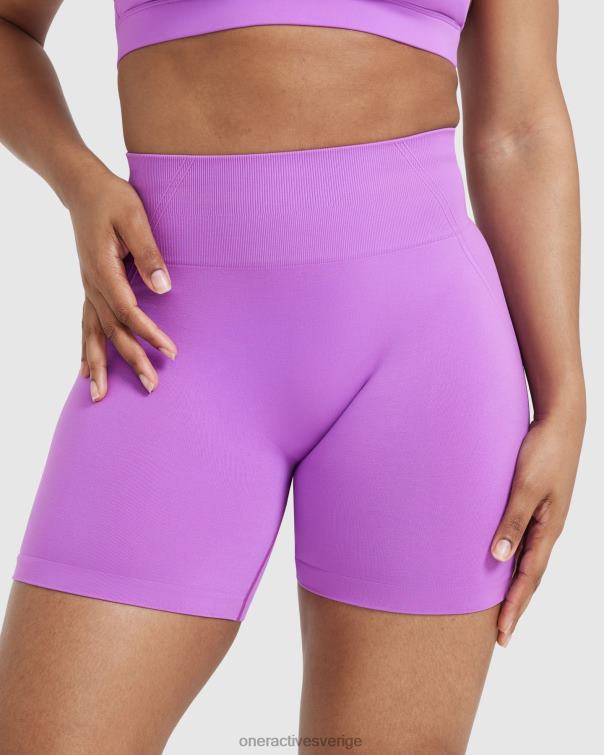 Kläder druva lila 4B046339 smidiga sömlösa shorts 3 Oner Active