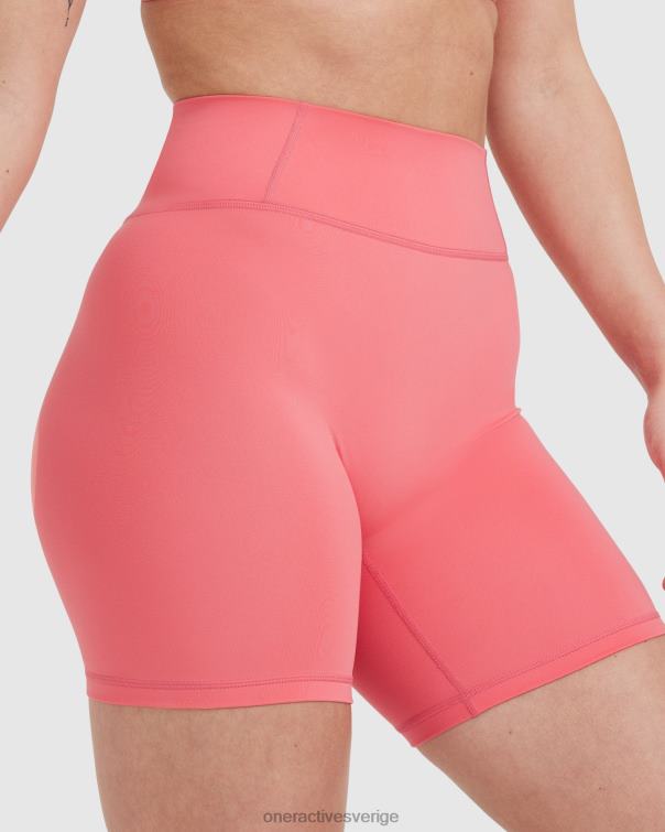 Kläder förstärka rosa 4B046303 tidlösa shorts med hög midja Oner Active