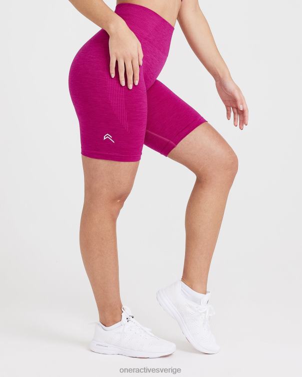 Kläder fuchsia märgel 4B046367 klassiska sömlösa 2.0 cykelshorts Oner Active
