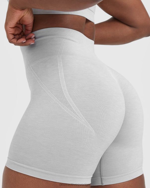 Kläder grå märgel 4B046241 smidiga sömlösa shorts 1 Oner Active