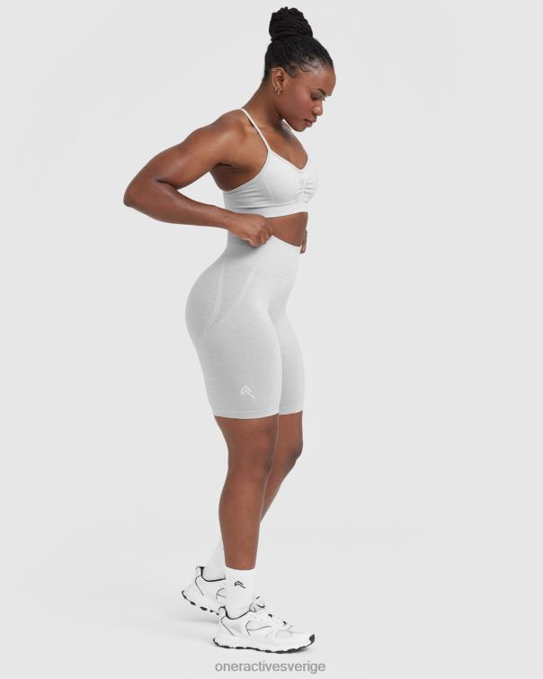 Kläder grå märgel 4B046242 smidiga sömlösa cykelshorts 1 Oner Active