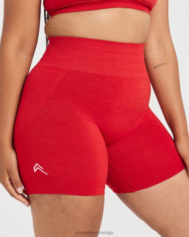 Kläder kryddig röd 4B046320 smidiga sömlösa shorts 2 Oner Active