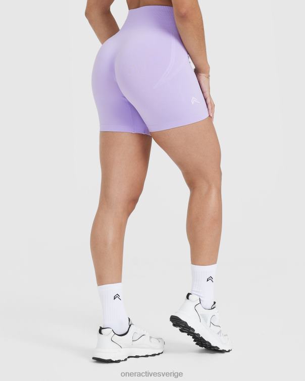 Kläder lavendel lila 4B046337 smidiga sömlösa shorts 3 Oner Active