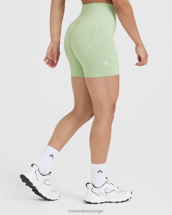 Kläder mintgrön 4B046285 smidiga sömlösa shorts 2 Oner Active