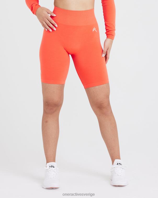 Kläder persikoblomma 4B046325 smidiga sömlösa cykelshorts 2 Oner Active