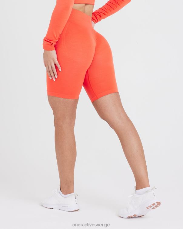 Kläder persikoblomma 4B046325 smidiga sömlösa cykelshorts 2 Oner Active